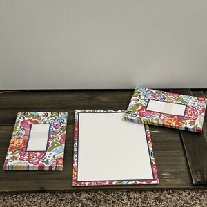 Vera Bradley‎ ENGLISH GARDEN Stationery Set Sheets &Matching Envelopes